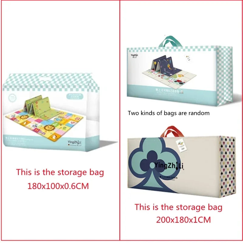 Double-sided Kids Rug Soft Foam Carpet Game Playmat