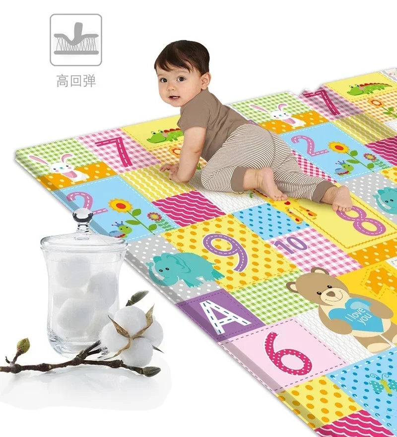 Double-sided Kids Rug Soft Foam Carpet Game Playmat