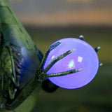 Green Dragon Statue with Solar Pearl