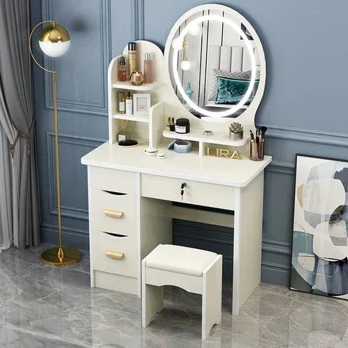 Dresser Mirrors Dressing Table Makeup Girls Vanity Classic