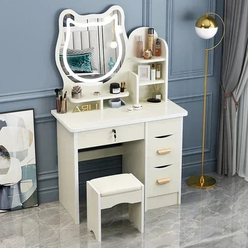 Dresser Mirrors Dressing Table Makeup Girls Vanity Classic