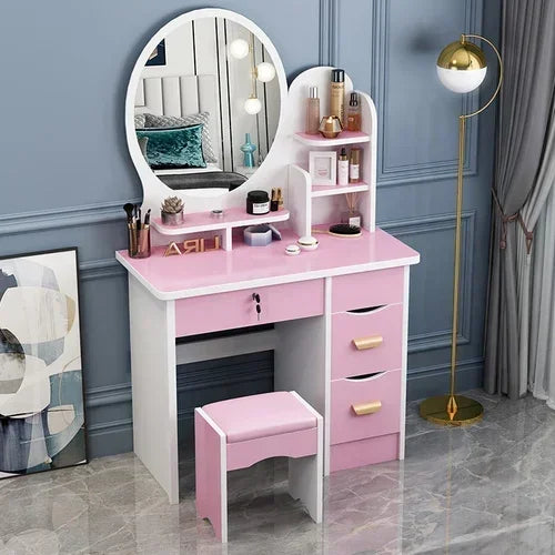 Dresser Mirrors Dressing Table Makeup Girls Vanity Classic