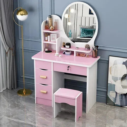 Dresser Mirrors Dressing Table Makeup Girls Vanity Classic