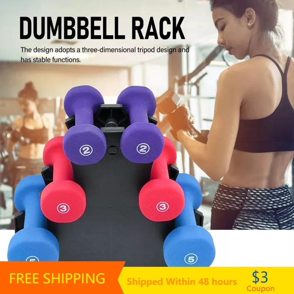 Dumbbell Bracket Stable Durable Dumbbell Storage Rack Small