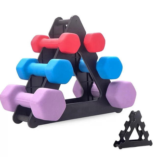 Dumbbell Bracket Stable Durable Dumbbell Storage Rack Small