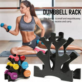 Dumbbell Bracket Stable Durable Dumbbell Storage Rack Small