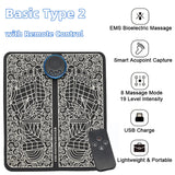 EMS Pulse Foot Massger Sole Massage Pad Current