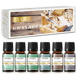 EUQEE 6pcs/set Fragrance Oil Gift Kit For Diffuser