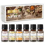 EUQEE 6pcs/set Fragrance Oil Gift Kit For Diffuser