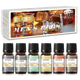 EUQEE 6pcs/set Fragrance Oil Gift Kit For Diffuser