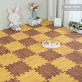 EVA Foam Floor Mat Interlocking Puzzle Tile Wooden
