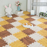 EVA Foam Floor Mat Interlocking Puzzle Tile Wooden