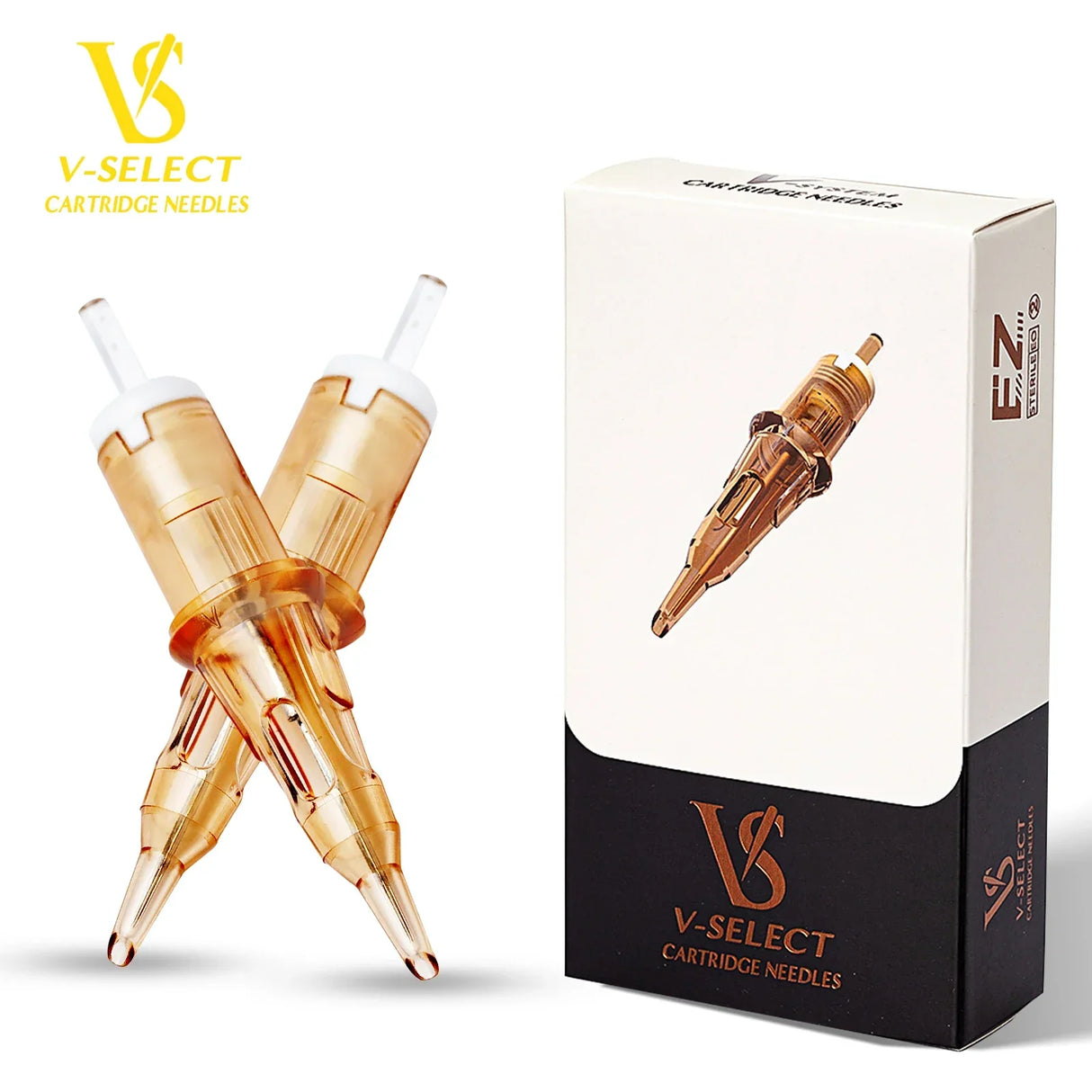 EZ V-Select Tattoo Cartridge Needles #10 0.30mm Bugpin