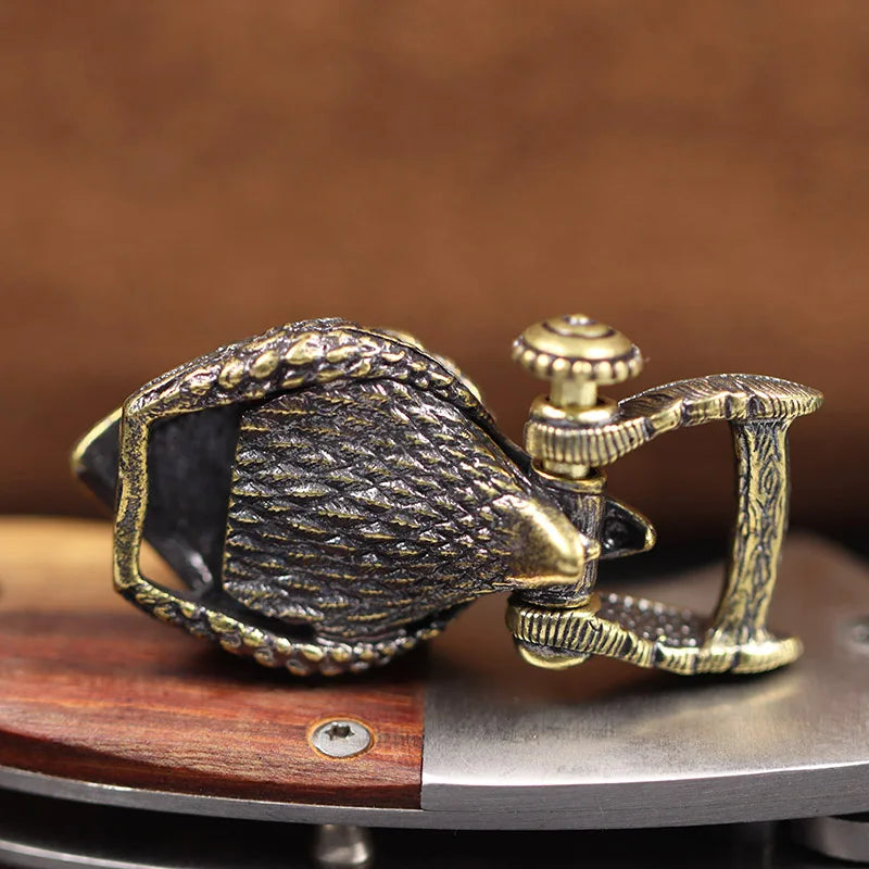 Eagle Head Brass Buckle EDC Outdoor DIY Woven
