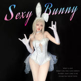 Easter Bunny Costume Sexy Bunny Costume Suit For