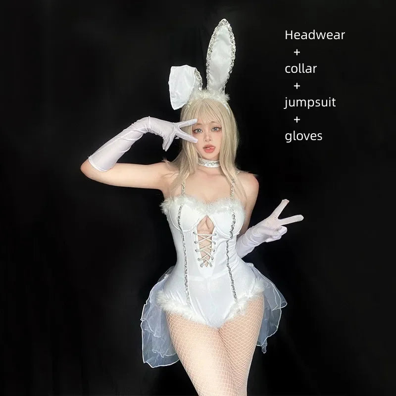 Easter Bunny Costume Sexy Bunny Costume Suit For