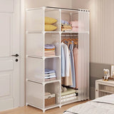 Easy Assemble Wardrobe Household Dustproof Wardrobe Bedroom Multipurpose