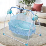 Electric Baby Cradle Auto Swing Rocker Cot Infant