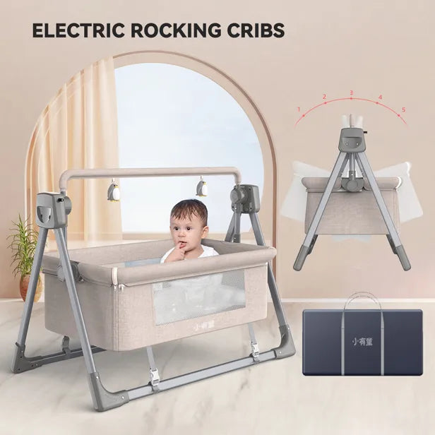 Electric Baby Crib Free Fast Shipping Multifunctional Cradle