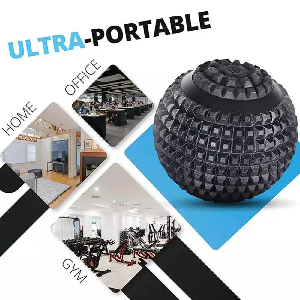 Electric Vibrating Massage Ball Sport Fitness Foot Pain