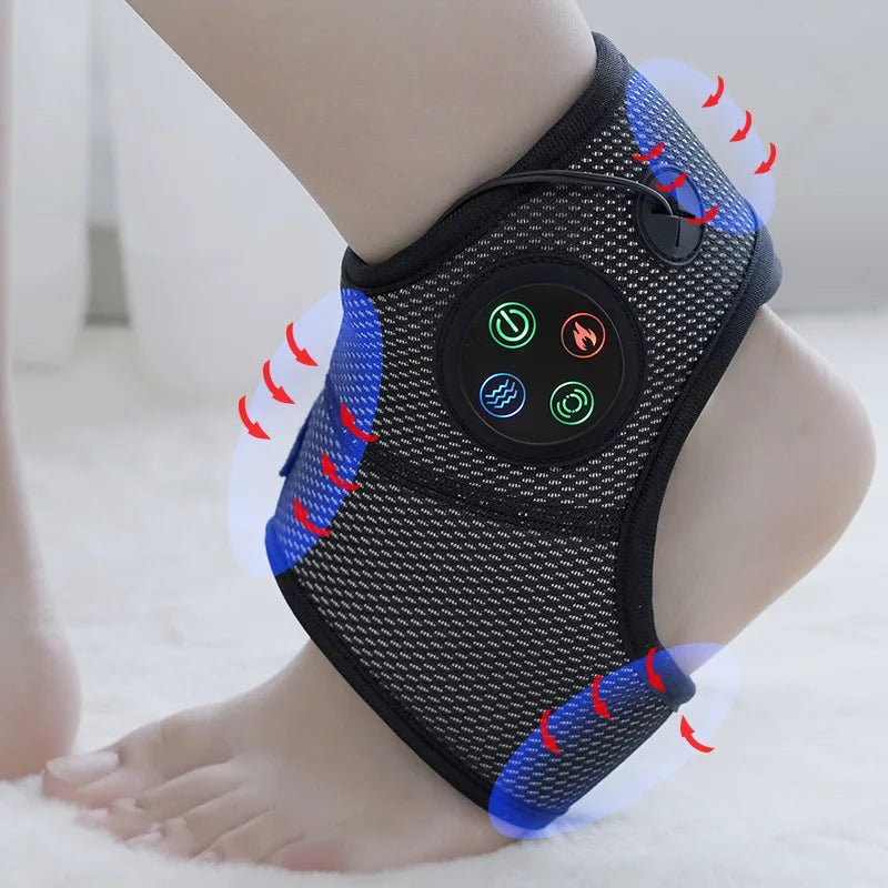 Electric hair hot compress ankle foot massager wireless