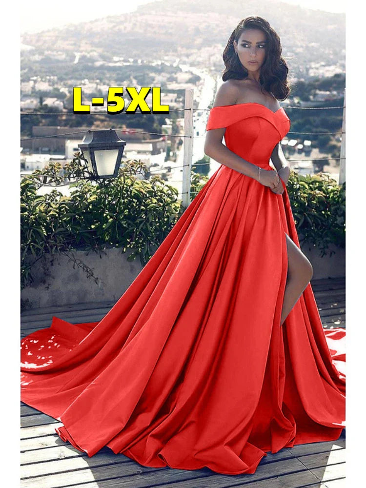 Elegantes Plus Size Dress Women Sexy ladies dresses