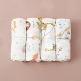 Elinfant 4PCS Gift Set Popular Digital Print Bamboo