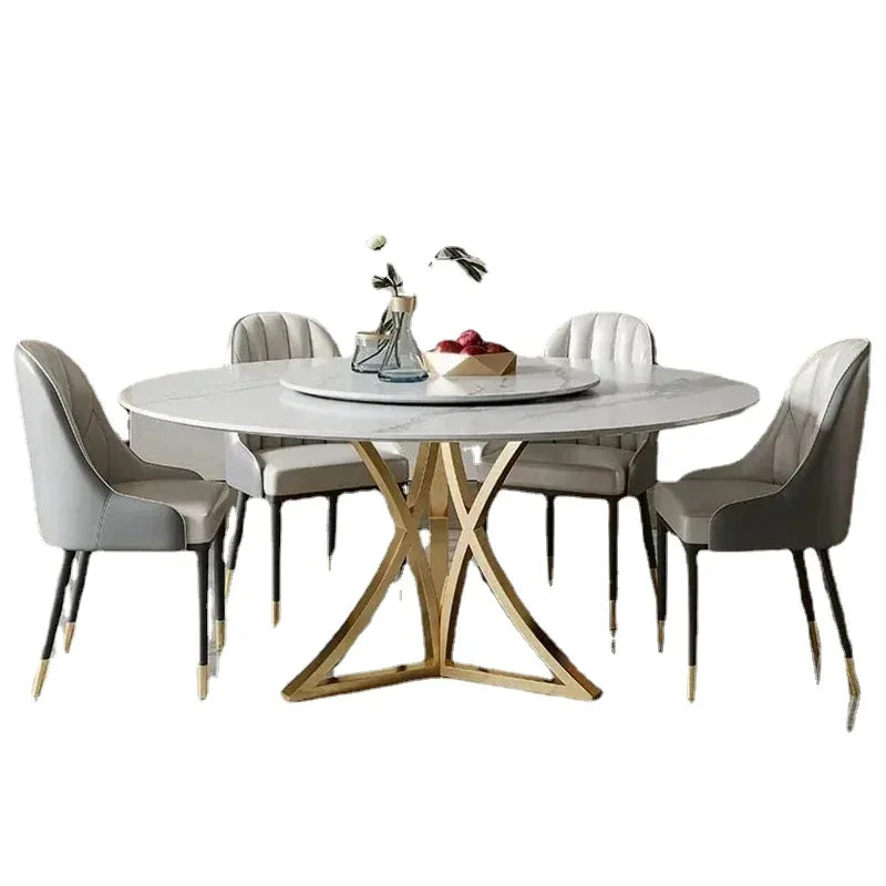 End Round Table Chair Conference Hallway Dining Table