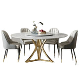 End Round Table Chair Conference Hallway Dining Table