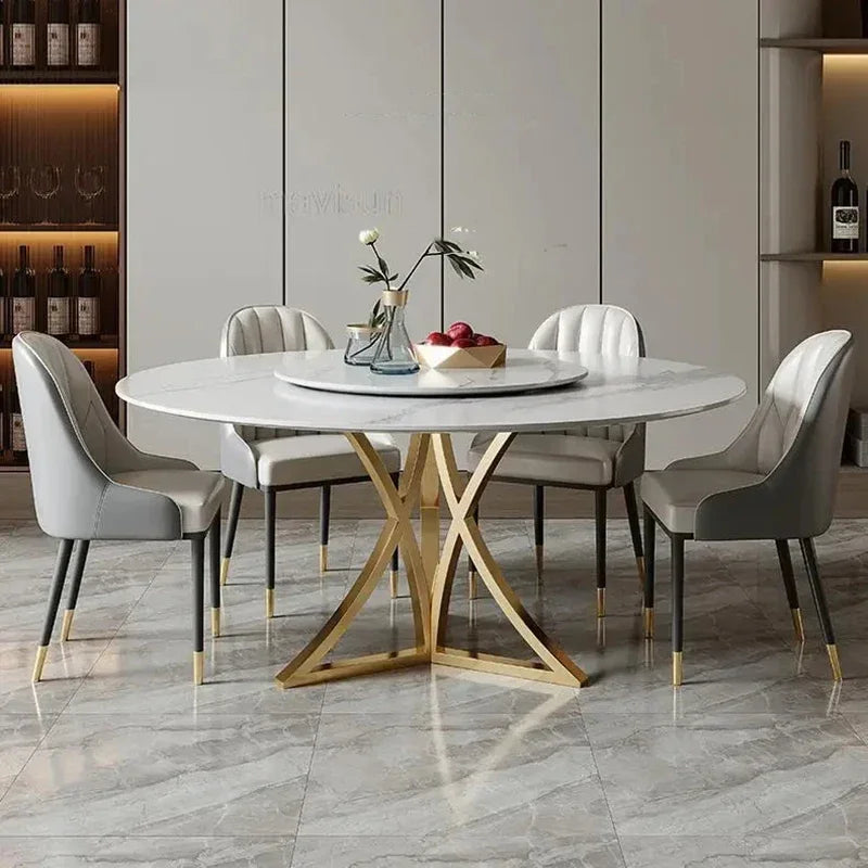 End Round Table Chair Conference Hallway Dining Table