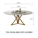 End Round Table Chair Conference Hallway Dining Table
