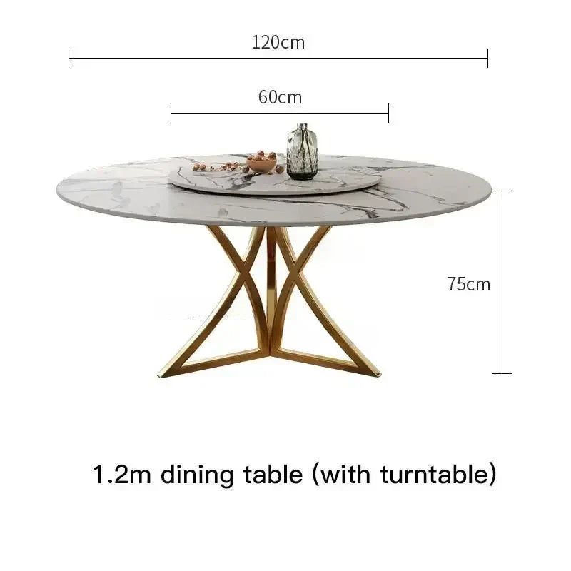 End Round Table Chair Conference Hallway Dining Table