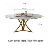 End Round Table Chair Conference Hallway Dining Table