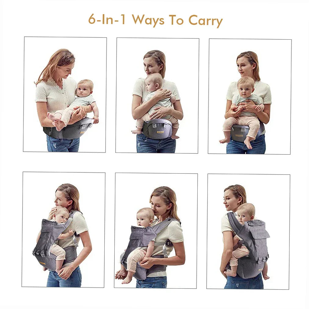 Ergonomic Baby Carrier Wrap Newborn to Toddler,Hip Seat