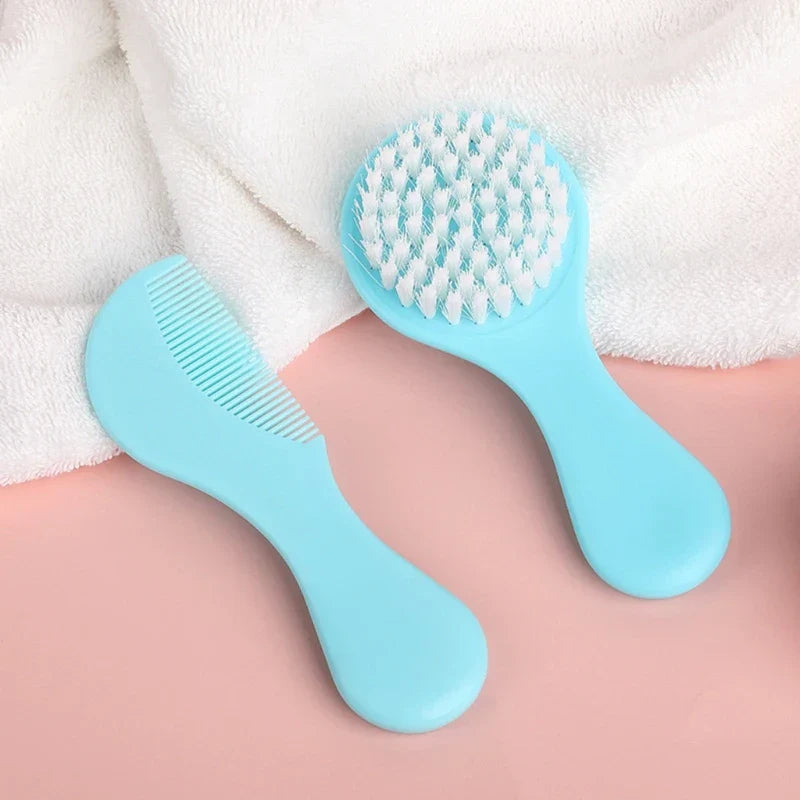 Ergonomic Baby Hair Brush & Comb Kits Hair