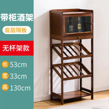 European Floor Bar Cabinet Wine Rack Hotel Restaurant