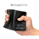 Exquisite Cowhide Genuine Leather Men’s Wallets Waterproof Credit Business Card Holder Male Passport Cover Short Fold Purses