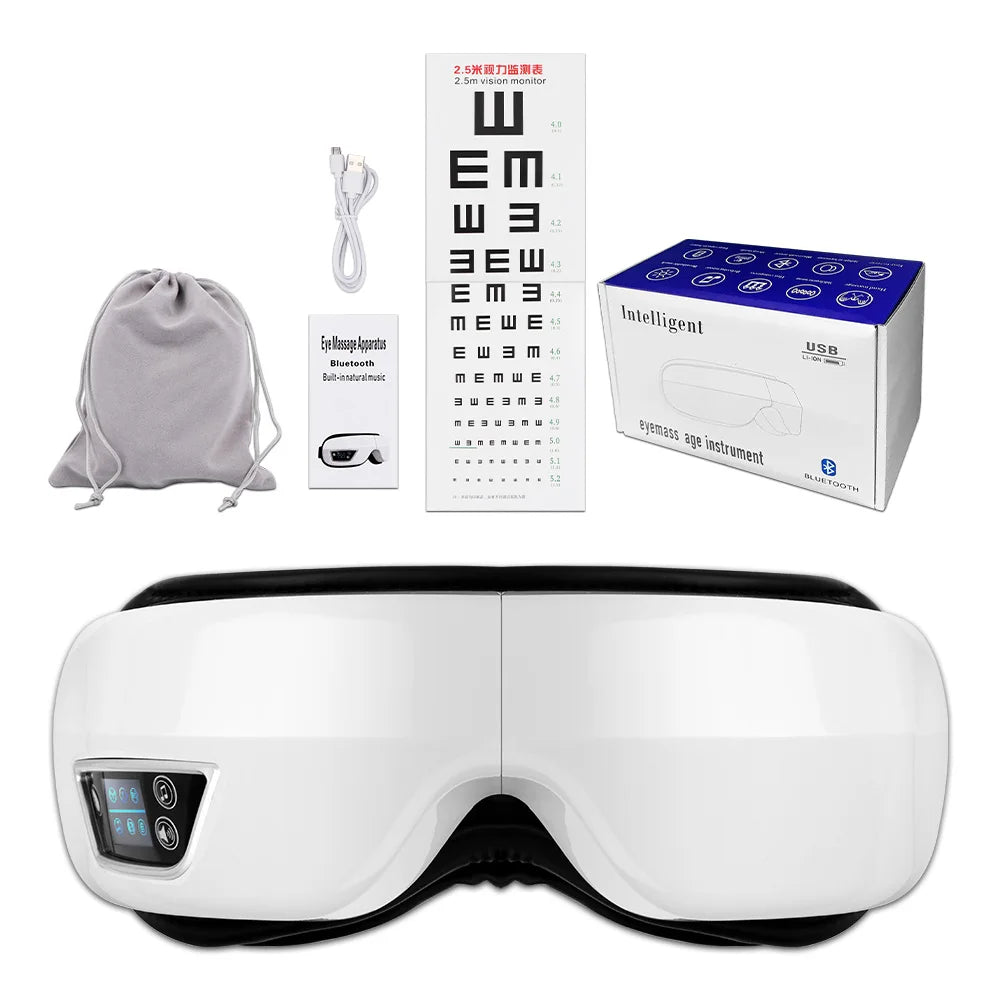 Eye Massager 6D Smart Airbag Vibration Eye Care