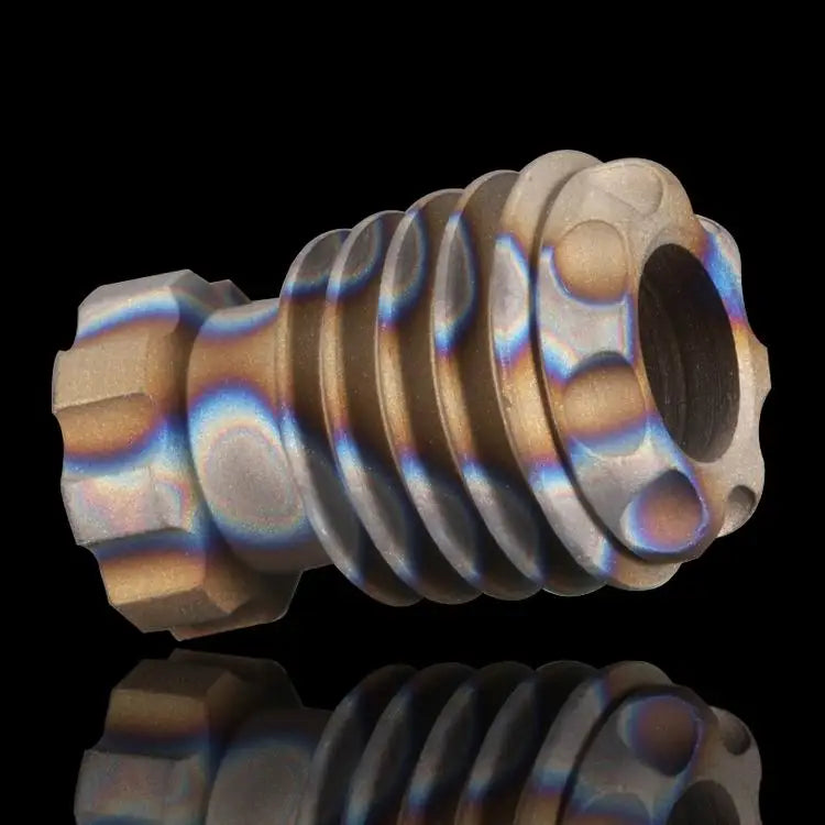 F Titanium Alloy Knife Beads Pendant Umbrella Rope