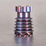 F Titanium Alloy Knife Beads Pendant Umbrella Rope