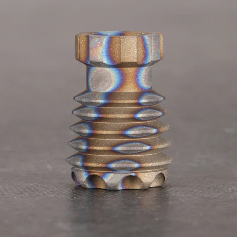 F Titanium Alloy Knife Beads Pendant Umbrella Rope
