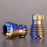 F Titanium Alloy Knife Beads Pendant Umbrella Rope