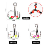 FISH KING 0.4/0.6/0.8g Ice Fishing Hooks Hard Lure