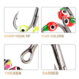 FISH KING 0.4/0.6/0.8g Ice Fishing Hooks Hard Lure