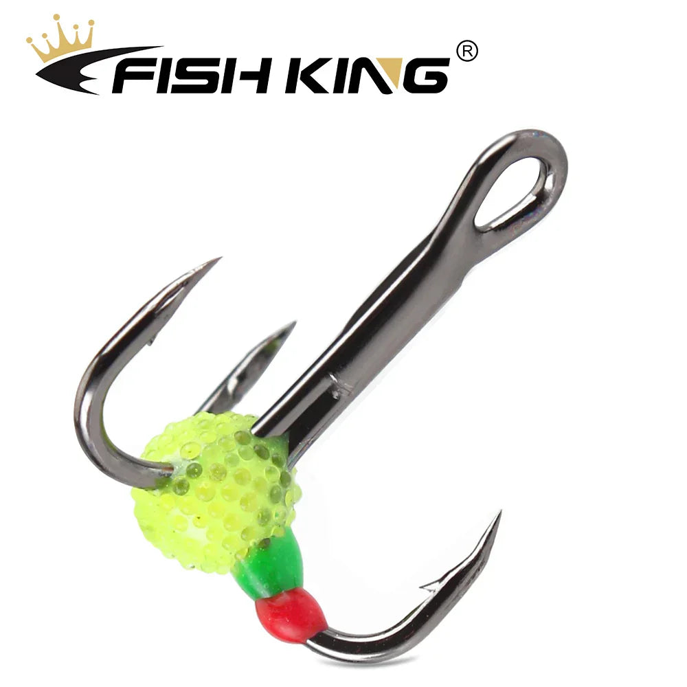 FISH KING 5pcs/pack High Carbon Steel Winter ice