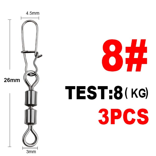 FTK 3/0#-14# Pike Fishing Accessories Connector Pin Bearing