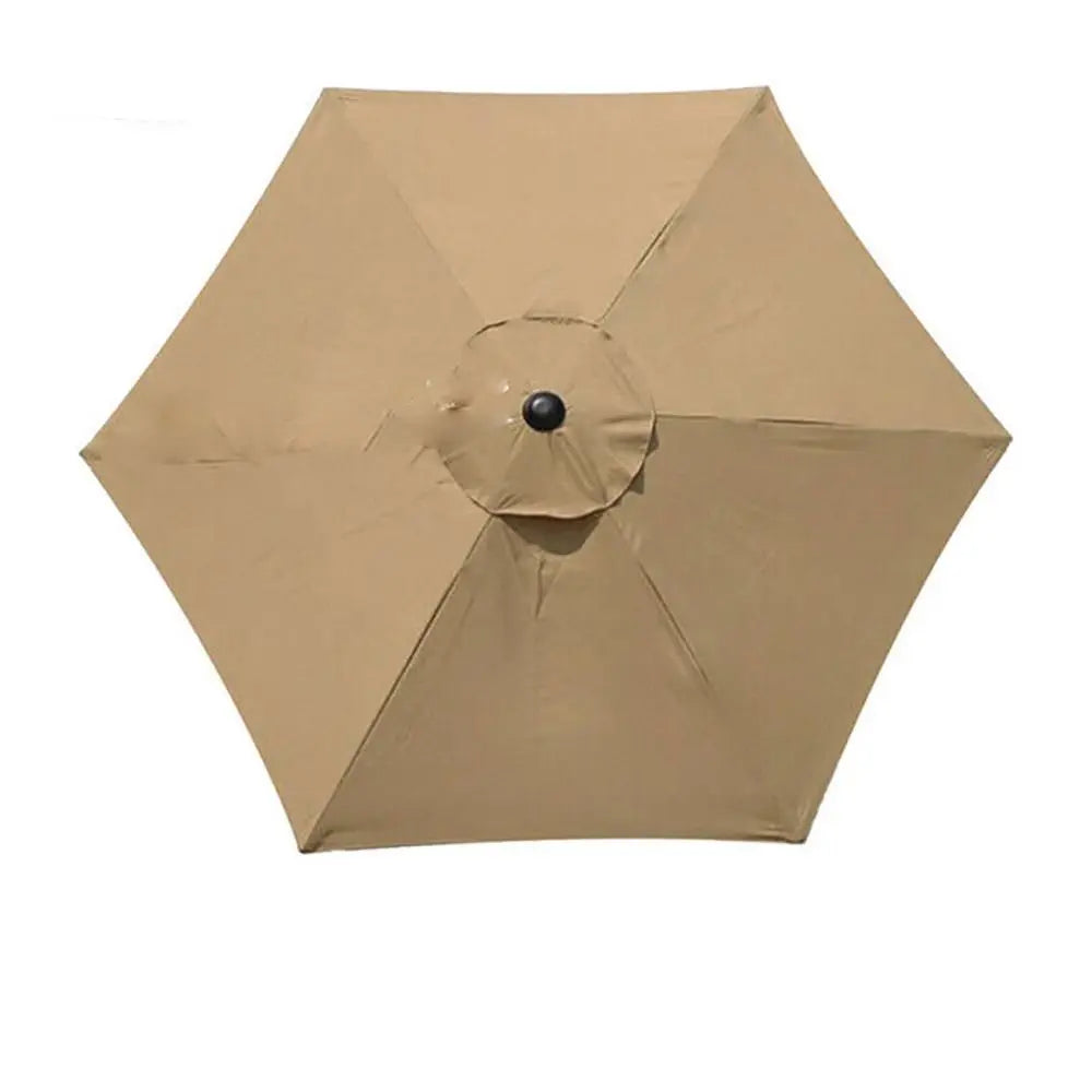 Fabric Garden Parasol Canopy Replacement Cover for 2m