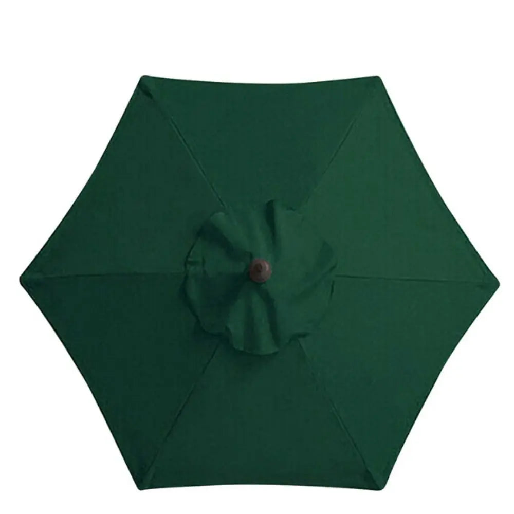 Fabric Garden Parasol Canopy Replacement Cover for 2m