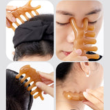 Face Lifting Guasha Resin Scraping Massage Facial Scraper