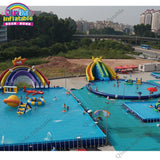 Factory Diect Sale Outdoor Metal Frame Swimming Pool